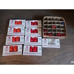 Vintage Large Christmas Light Bulb Replacements